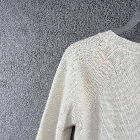 Acne Sweater Ivory Angora Knit Women's Size Medium - Picture 7 of 10